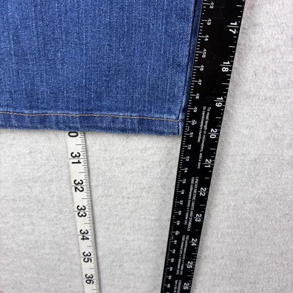 Kim Rogers Straight Leg Easy Fit Jean Capris Women's 6P Comfort Cotton Stretch - Picture 15 of 16